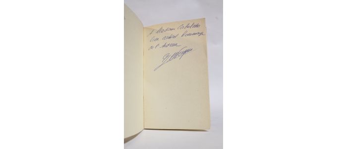 LAS VERGNAS : Des miracles de Lourdes à Teilhard de Chardin (sept conférences ou études) - Libro autografato, Prima edizione - Edition-Originale.com