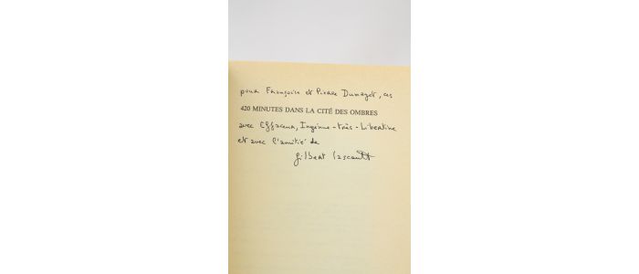 LASCAULT : 420 minutes dans la cité des ombres - Signed book, First edition - Edition-Originale.com