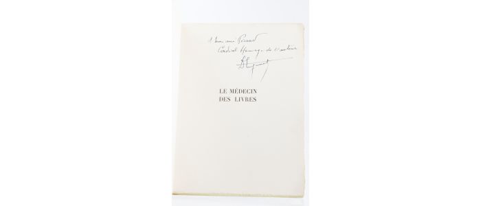 LASCOUTX : Le Médecin des Livres : Delanier - Autographe, Edition Originale - Edition-Originale.com
