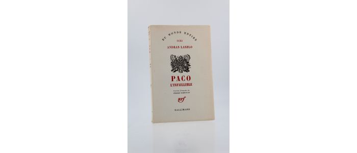 LASZLO : Paco l'infaillible - Erste Ausgabe - Edition-Originale.com