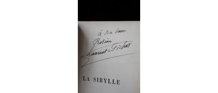 LAURENT-PICHAT : La sibylle - Autographe - Edition-Originale.com