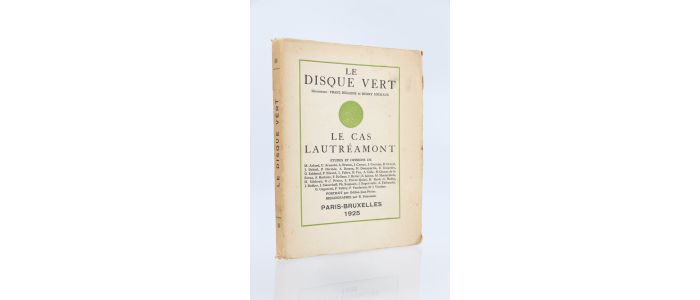 LAUTREAMONT : Le cas Lautréamont - In Le Disque vert  - Edition Originale - Edition-Originale.com