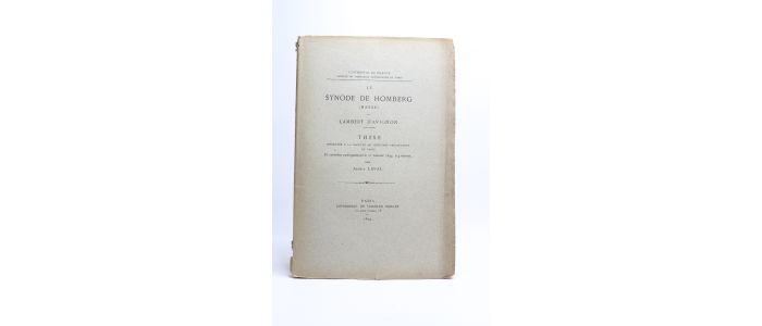 LAVAL : Le synode de Homberg (Hesse). - Lambert d'Avignon - Edition Originale - Edition-Originale.com