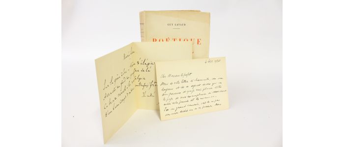 LAVAUD : Poétique du ciel - Signed book, First edition - Edition-Originale.com