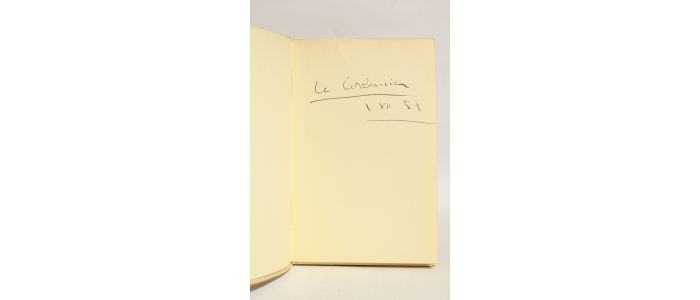 LE CORBUSIER : Poésie sur Alger - Signed book, First edition - Edition-Originale.com