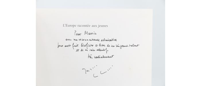 LE GOFF : L'Europe racontée aux jeunes - Signed book, First edition - Edition-Originale.com