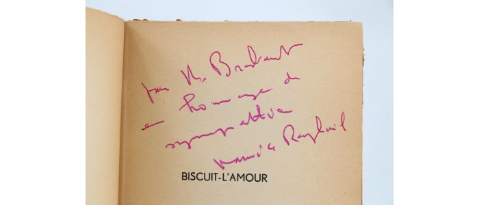 LE PAGE : Biscuit-l'amour - Libro autografato, Prima edizione - Edition-Originale.com