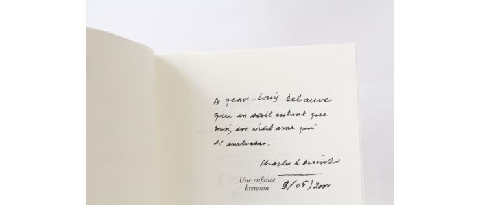 LE QUINTREC : Une enfance bretonne - Autographe, Edition Originale - Edition-Originale.com