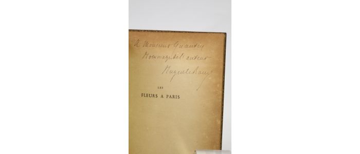 LE ROUX : Les fleurs à Paris - Signiert, Erste Ausgabe - Edition-Originale.com