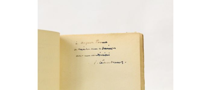 LEAUTAUD : Le théâtre de Maurice Boissard 1907-1923. Tome II - Autographe, Edition Originale - Edition-Originale.com