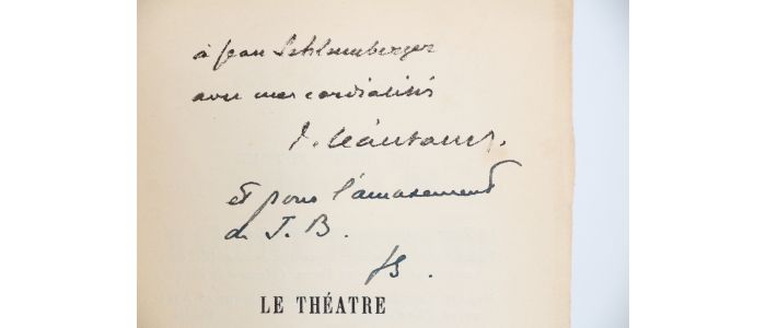 LEAUTAUD : Le théâtre de Maurice Boissard 1907-1923 - Autographe, Edition Originale - Edition-Originale.com