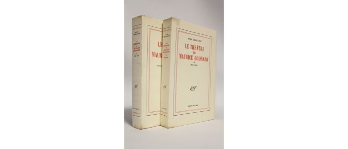 LEAUTAUD : Le théâtre de Maurice Boissard. Tome I : 1907-1914. - Tome II : 1915-1941 - First edition - Edition-Originale.com