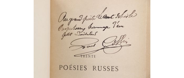 LECONTE DE LISLE : Trente poésies russes - Signiert, Erste Ausgabe - Edition-Originale.com