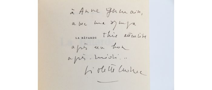 LEDUC : La bâtarde - Libro autografato, Prima edizione - Edition-Originale.com