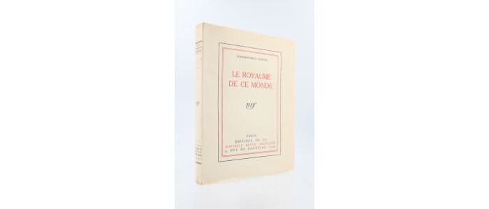 LEFEVRE : Le royaume de ce monde - Prima edizione - Edition-Originale.com