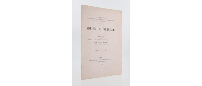 LEGENDRE : Adrien de Tourville - Edition Originale - Edition-Originale.com