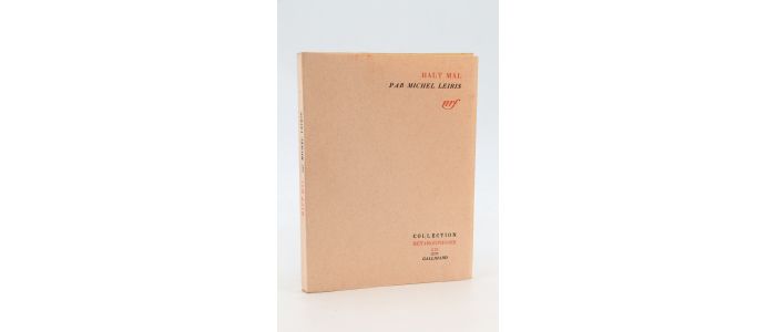 LEIRIS : Haut Mal - Prima edizione - Edition-Originale.com