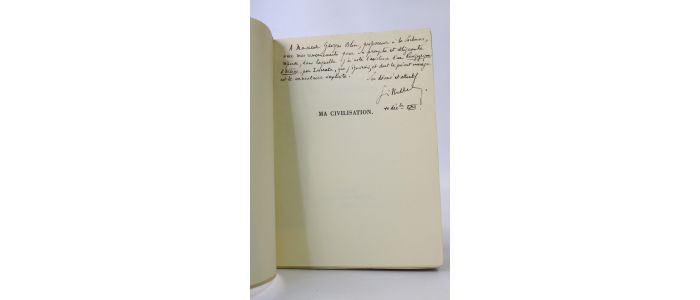 LELY : Ma civilisation - Libro autografato - Edition-Originale.com