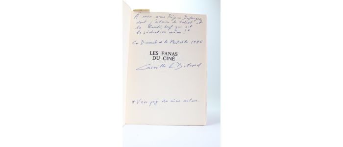 LEMERCIER : Les fanas du ciné - Signiert, Erste Ausgabe - Edition-Originale.com