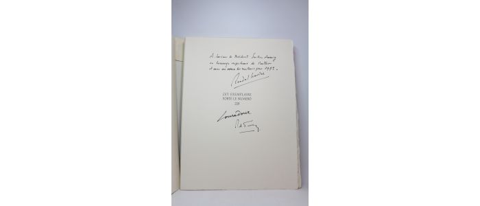 LEMOINE : La violence et l'écume - Signed book, First edition - Edition-Originale.com
