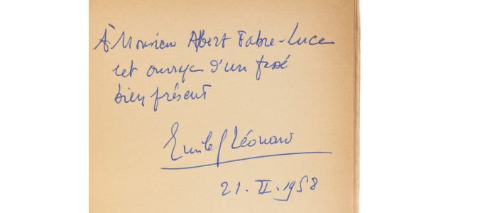 LEONARD : L'Armée et ses Problèmes au XVIIIe Siècle - Autographe, Edition Originale - Edition-Originale.com