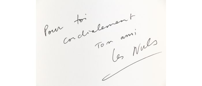 LES NULS : L'Info, c'est rigolo - Autographe, Edition Originale - Edition-Originale.com