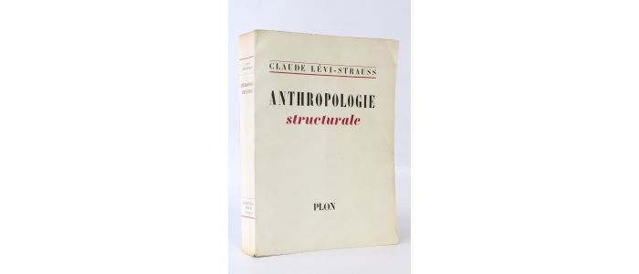LEVI-STRAUSS : Anthropologie structurale - Edition-Originale.com