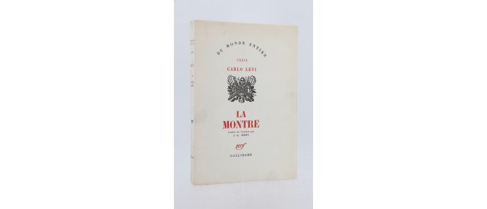 LEVI : La Montre - Erste Ausgabe - Edition-Originale.com
