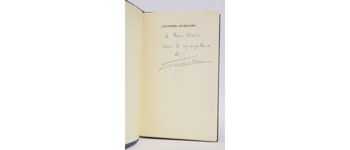 LEVIS MANO : L'extrême adversaire - Autographe, Edition Originale - Edition-Originale.com