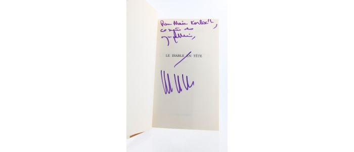 LEVY : Le Diable en Tête - Signed book - Edition-Originale.com