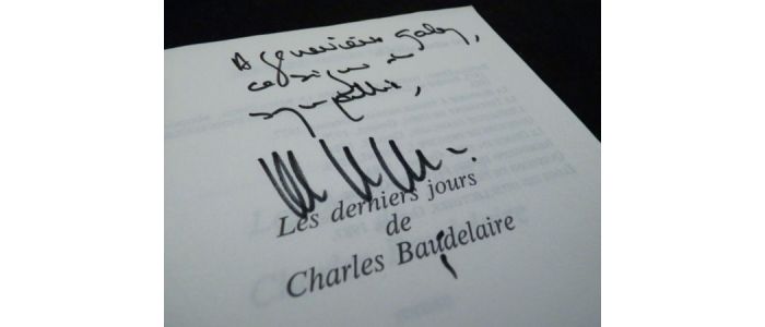 LEVY : Les derniers jours de Charles Baudelaire - Libro autografato, Prima edizione - Edition-Originale.com