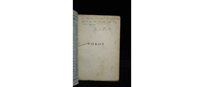 LHOTE : Corot - Libro autografato, Prima edizione - Edition-Originale.com