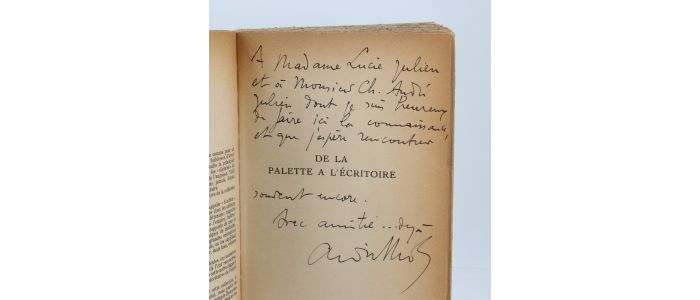 LHOTE : De la palette à l'écritoire - Libro autografato, Prima edizione - Edition-Originale.com
