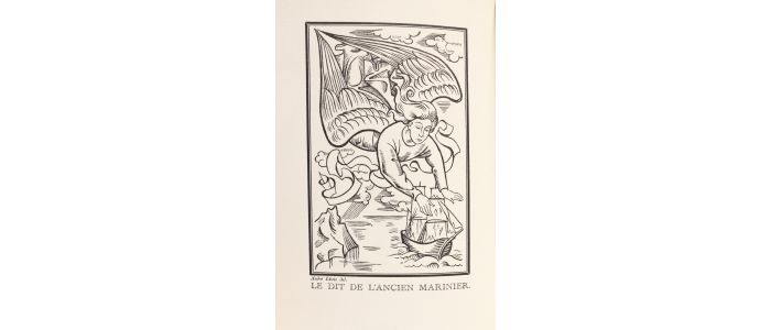 LHOTE : Le dit de l'ancien marinier en sept parties - First edition - Edition-Originale.com