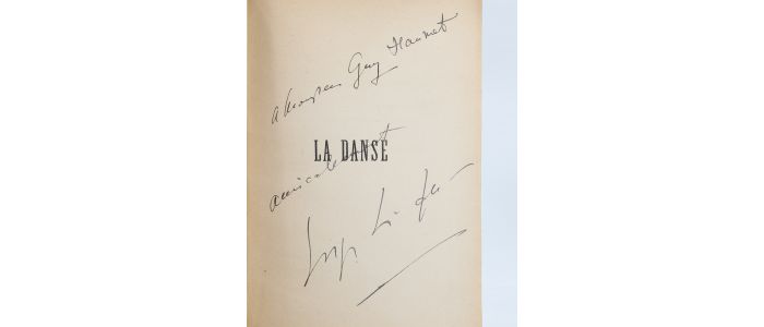 LIFAR : La Danse - Les grands Courants de la Danse académique - Libro autografato, Prima edizione - Edition-Originale.com