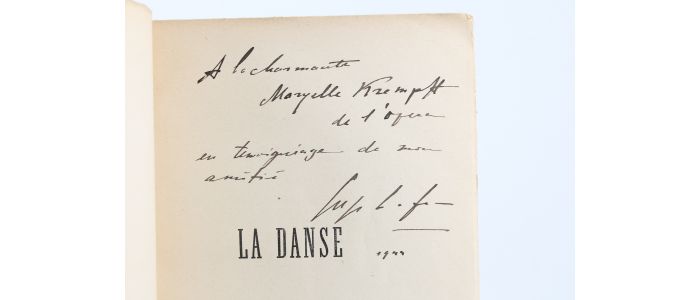 LIFAR : La Danse. Les grands Courants de la Danse académique - Libro autografato, Prima edizione - Edition-Originale.com