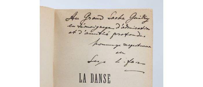 LIFAR : La Danse - Les grands Courants de la Danse académique - Libro autografato, Prima edizione - Edition-Originale.com