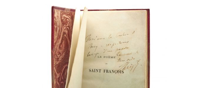 LISZT : Le poëme de Saint-François - Libro autografato, Prima edizione - Edition-Originale.com