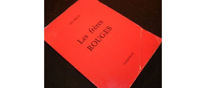LO DUCA : Les frères rouges - Signiert, Erste Ausgabe - Edition-Originale.com