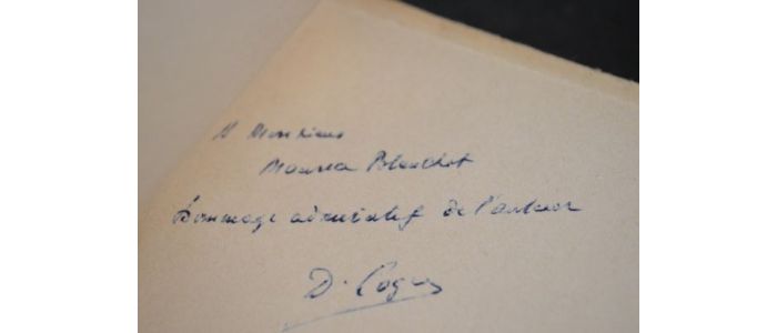 LOGRE DR : L'anxiété de Lucrèce - Autographe, Edition Originale - Edition-Originale.com