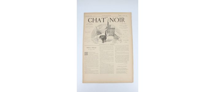 LORRAIN : Le Chat noir N°63 de la deuxième année du samedi 24 Mars 1883 - First edition - Edition-Originale.com