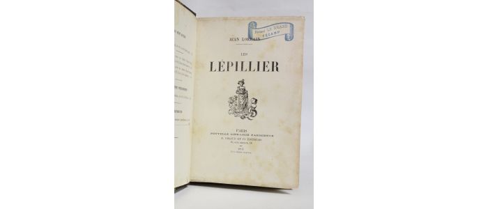 LORRAIN : Les Lépillier - Prima edizione - Edition-Originale.com