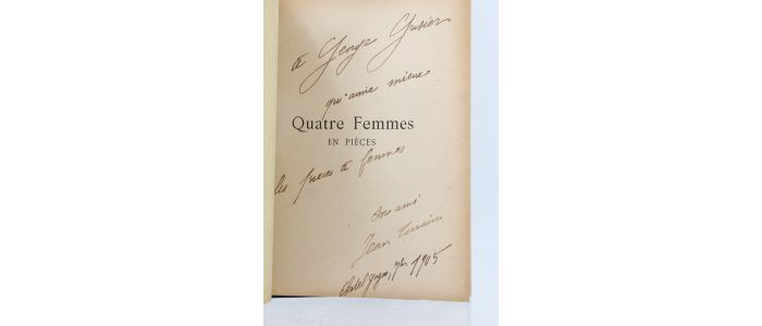 LORRAIN : Quatre femmes en pièces - Signed book, First edition - Edition-Originale.com