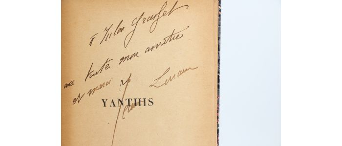 LORRAIN : Yanthis - Autographe, Edition Originale - Edition-Originale.com