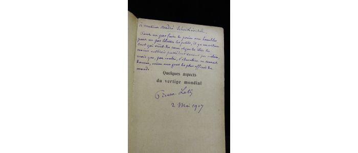 LOTI : Quelques aspects du vertige mondial - Signed book, First edition - Edition-Originale.com