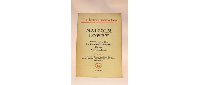 LOWRY : Les lettres nouvelles N°5 de la 8ème année : Malcolm Lowry - First edition - Edition-Originale.com