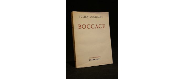 LUCHAIRE : Boccace - Prima edizione - Edition-Originale.com