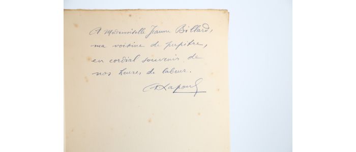 LUDENDORFF : 1932 La Guerre - Signed book, First edition - Edition-Originale.com