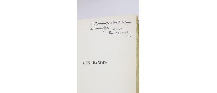 MAC ORLAN : Les bandes - Signed book, First edition - Edition-Originale.com
