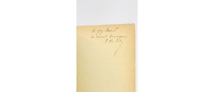 MAC ORLAN : Sous la lumière froide - Signed book, First edition - Edition-Originale.com